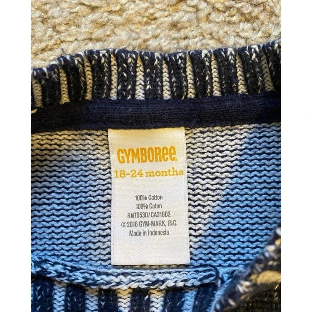 Gymboree Sweater Motorcycle 18-24 Months Pullover